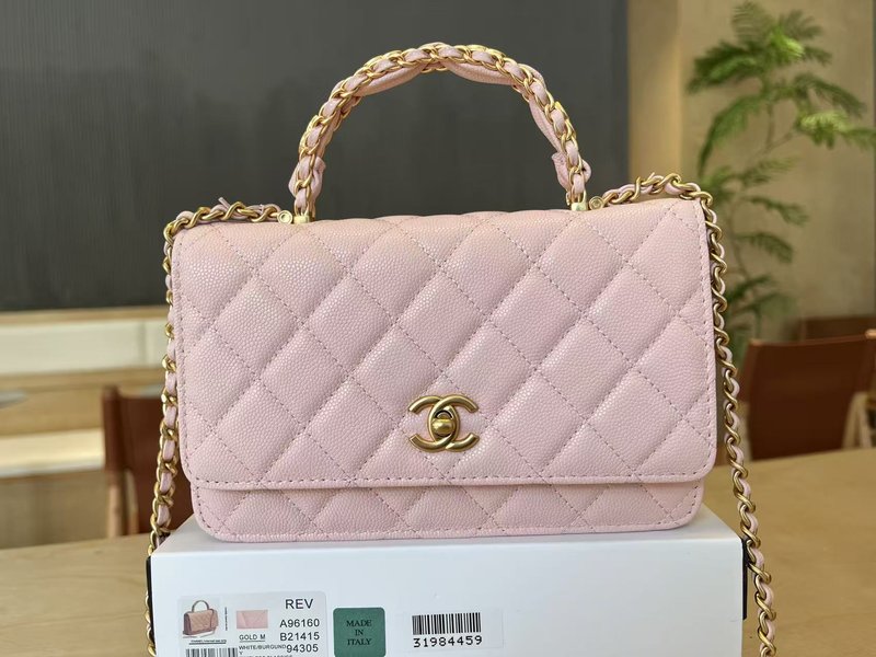 샤넬 더블 C 로고 핸들 WOC 백 001-223273