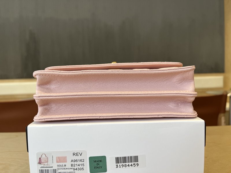 샤넬 더블 C 핸들 아코디언 백 001-223282
