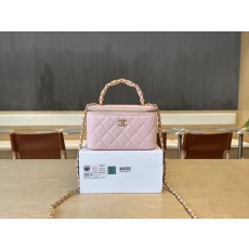 샤넬 더블 C 핸들 메이크업 박스 001-223304