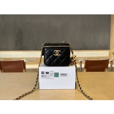 샤넬 더블 C 버클 롱 박스 백 001-223309