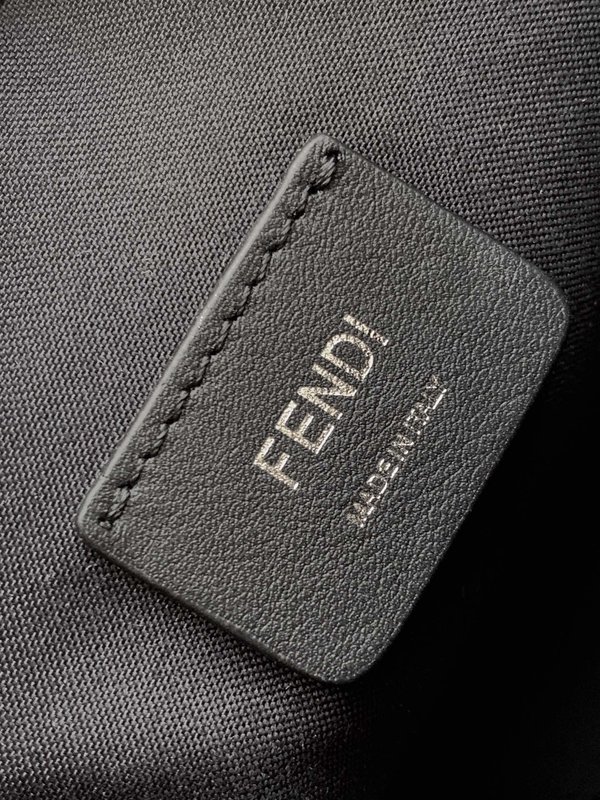 페endi 그레이 FF 패턴 텍스처 카메라 백 001-223387