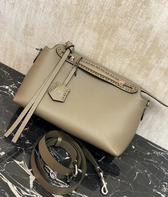 Fendi 업그레이드 그레이그린 보스턴 닙닙백 001-223396