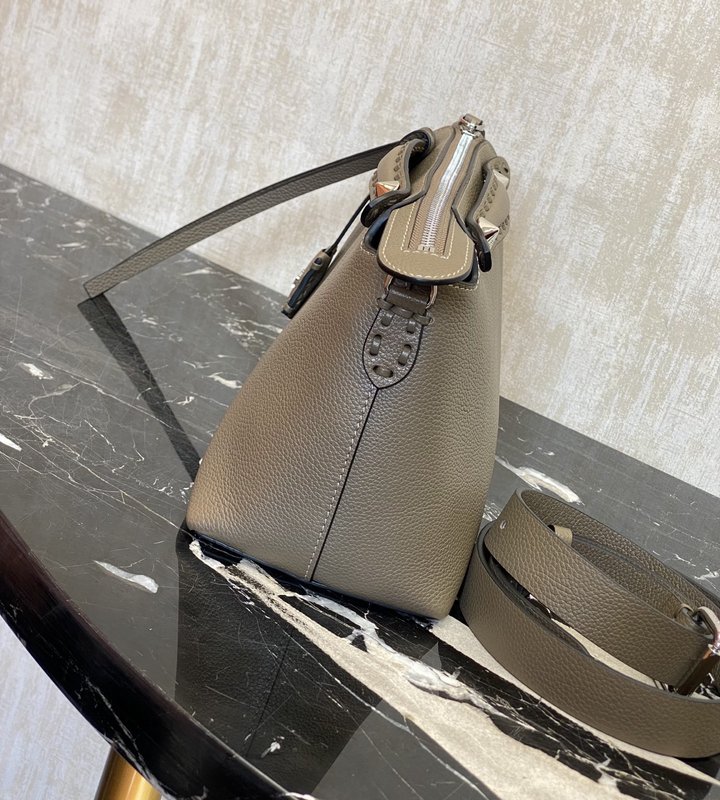 Fendi 업그레이드 그레이그린 보스턴 닙닙백 001-223396