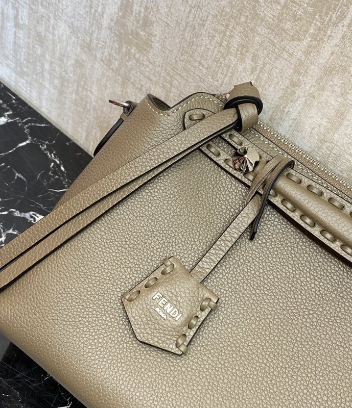 Fendi 업그레이드 그레이그린 보스턴 닙닙백 001-223396