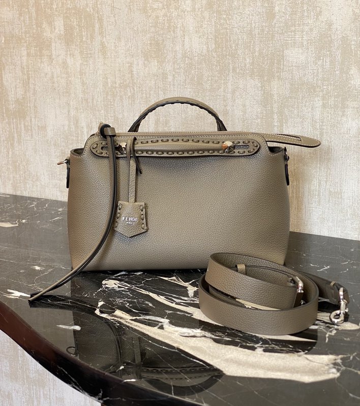 Fendi 업그레이드 그레이그린 보스턴 닙닙백 001-223396