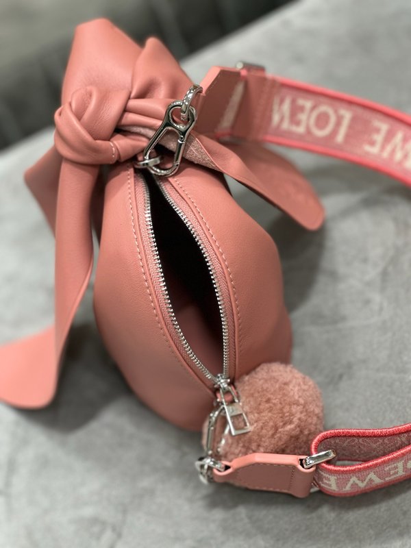 로에 토끼해 한정판 핑크 토끼 핸드백 001-223573