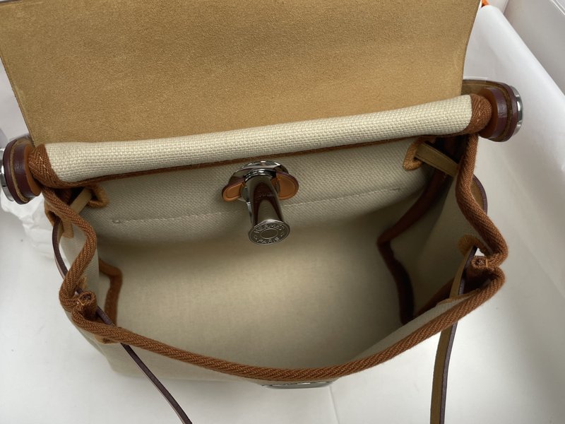 에르메스 에르백 미니 20cm 투톤 핸드백 001-224138