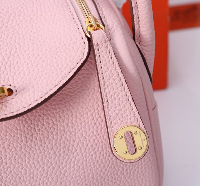 에르메스 미니 린디 핑크 핸드백 001-224200