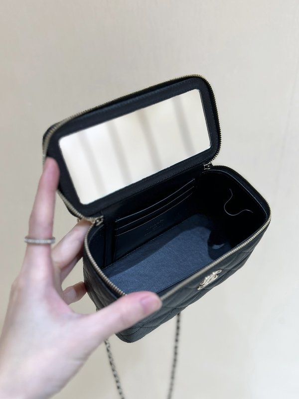 샤넬 클래식 핸들 롱 박스 백 001-224346