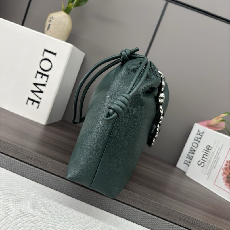로에베 라지 나파 디어 레더 플라멩코 퍼스 백 001-224357