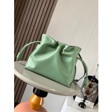로에베 나파 가죽 플라멩코 노트 백 001-224386