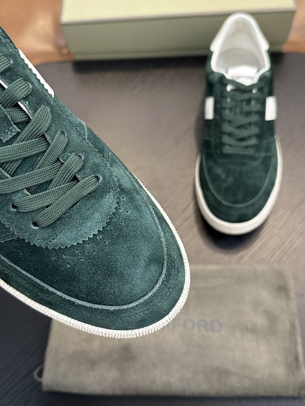 TOM FORD Cambridge 가죽 스니커즈 001-226427