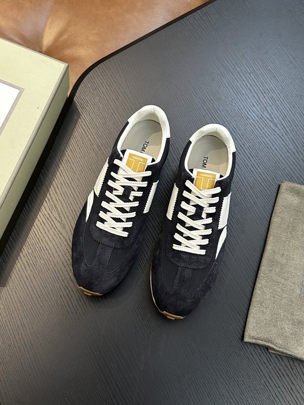 TOM FORD 캠브리지 가죽 스니커즈 001-226442