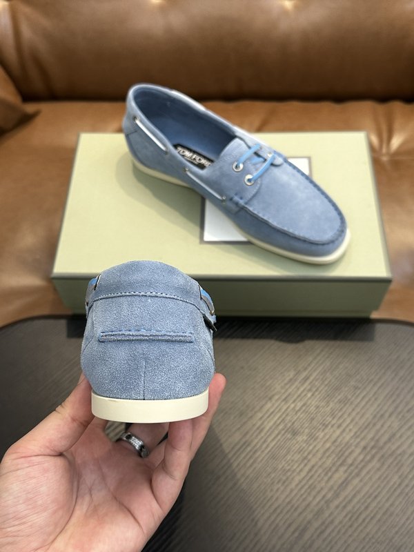 TOM FORD Cambridge 가죽 스니커즈 001-226521