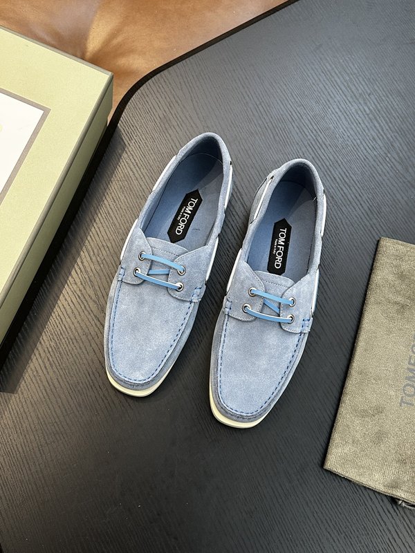 TOM FORD Cambridge 가죽 스니커즈 001-226521