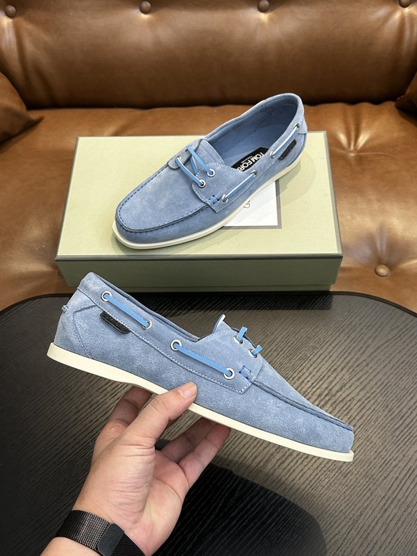 TOM FORD Cambridge 가죽 스니커즈 001-226521