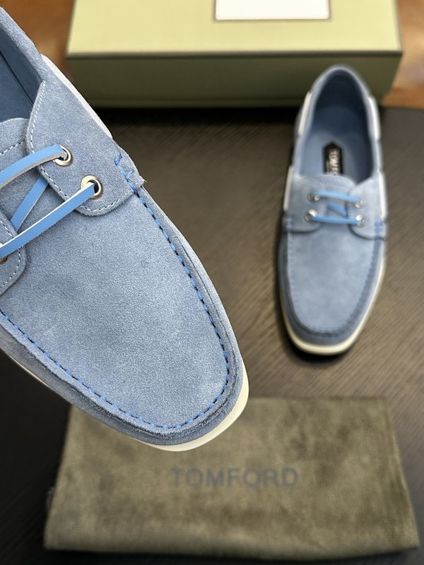 TOM FORD Cambridge 가죽 스니커즈 001-226521