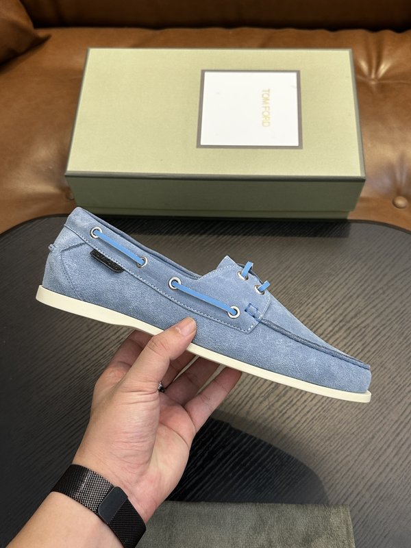 TOM FORD Cambridge 가죽 스니커즈 001-226521
