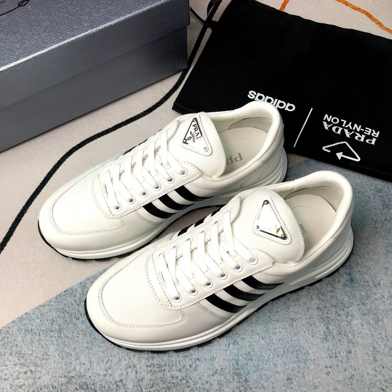 PRADA 프라다 화이트 메쉬 슈즈 001-226970