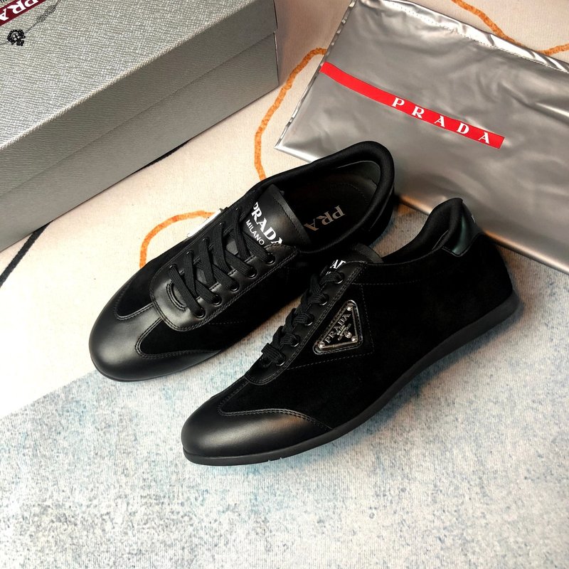 PRADA 블랙 옥스포드 슈즈 001-226980