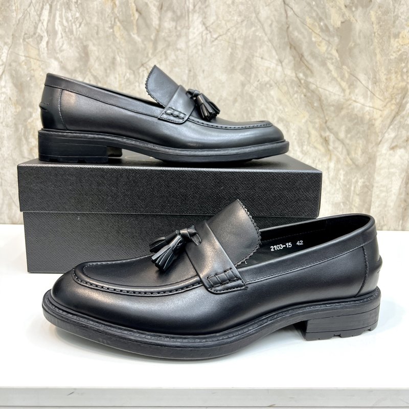 PRADA 프라다 남성 정장 로퍼 구두 001-227014
