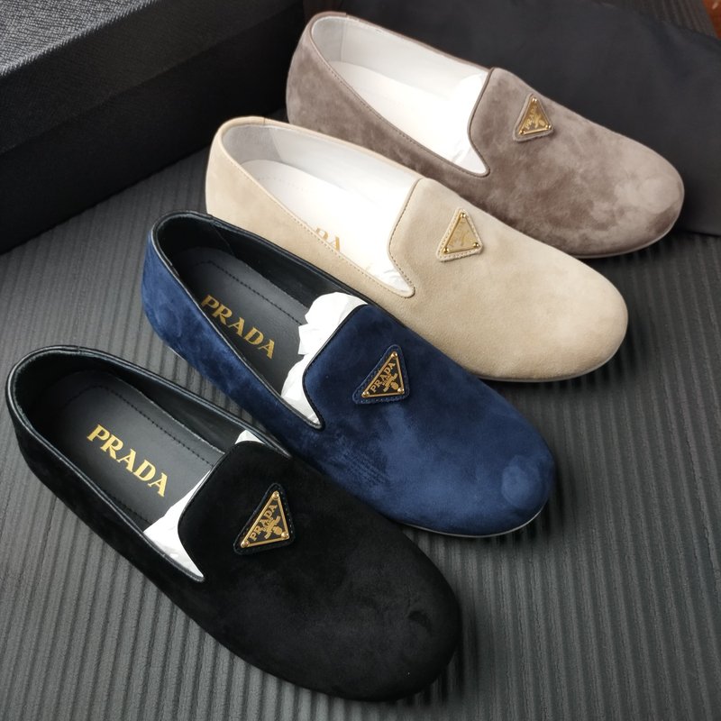 PRADA 프라다 그레이 레드 신발 39-44 001-227242