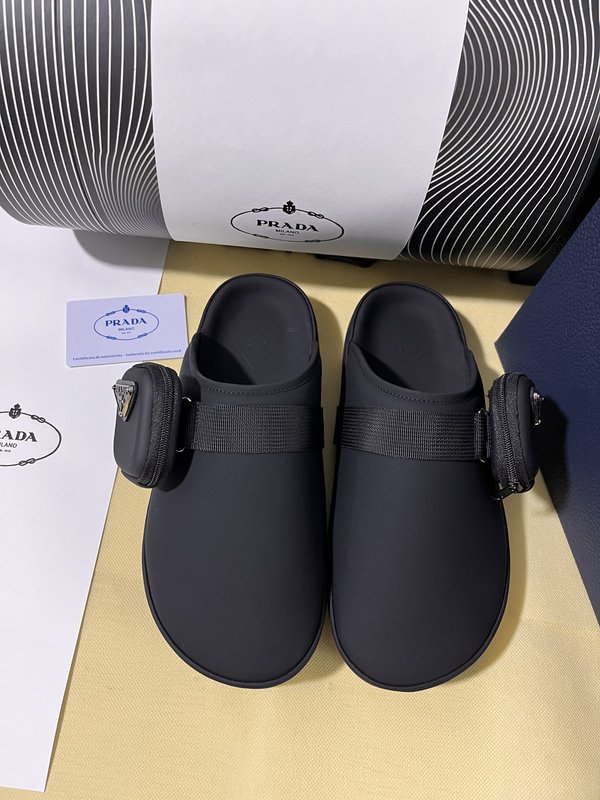 PRADA 클래식 토캡 반슬리퍼 001-227252
