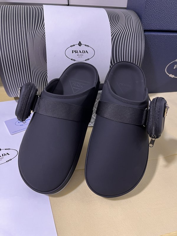 PRADA 클래식 토캡 반슬리퍼 001-227252
