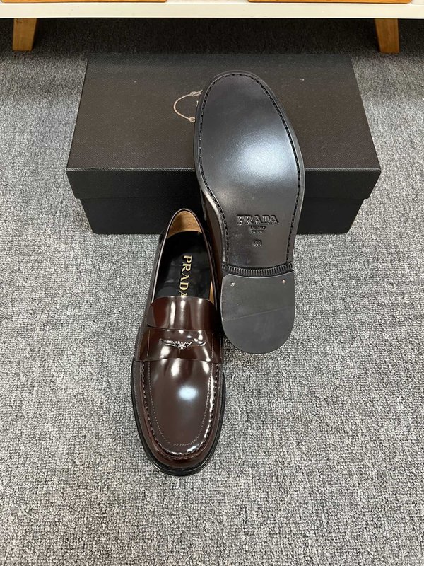 프라다 Prada 남성 개변주 소가죽 구두 001-227274