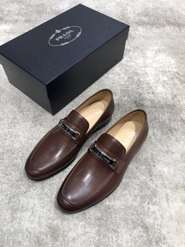 Prada 프라다 남성 캐주얼 가죽 신발 001-227309