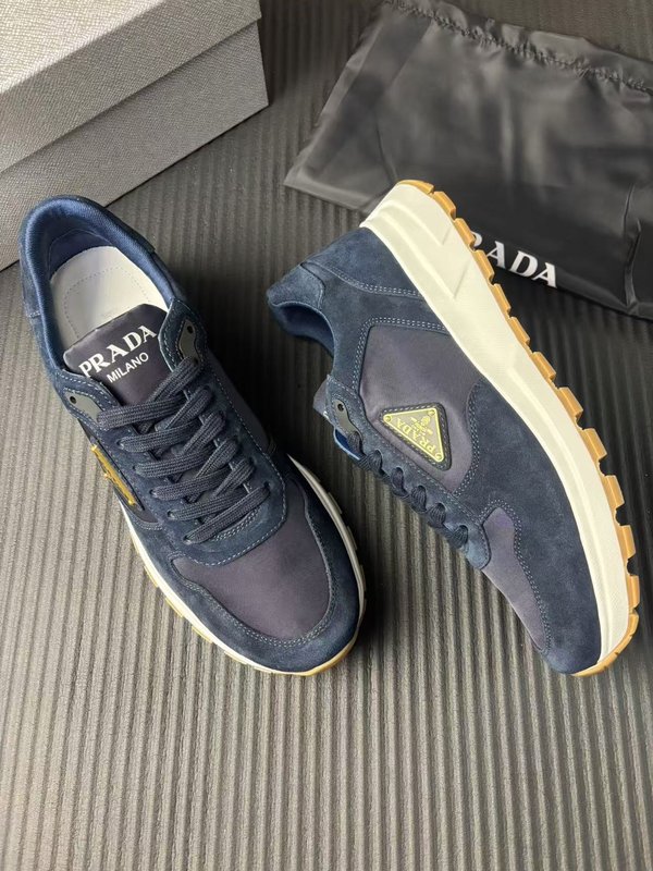 프라다 PRADA 신규 파란색 신발 001-227366