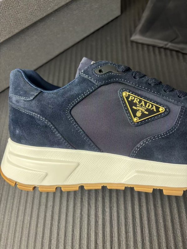 프라다 PRADA 신규 파란색 신발 001-227366