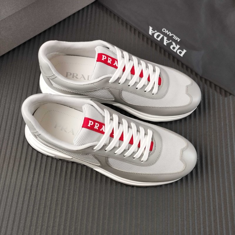 PRADA 그레이 메쉬 운동화 001-227403