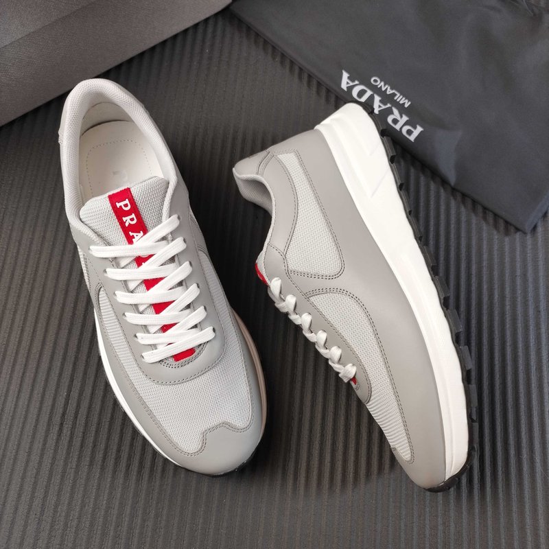 PRADA 그레이 메쉬 운동화 001-227403