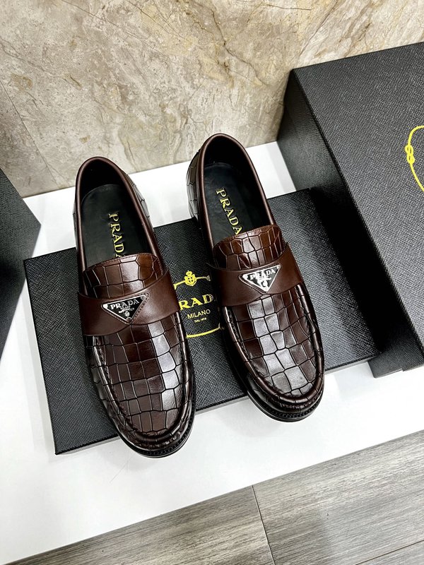 PRADA 남성 개변주 가죽구두 오리진얼 복제 001-227442