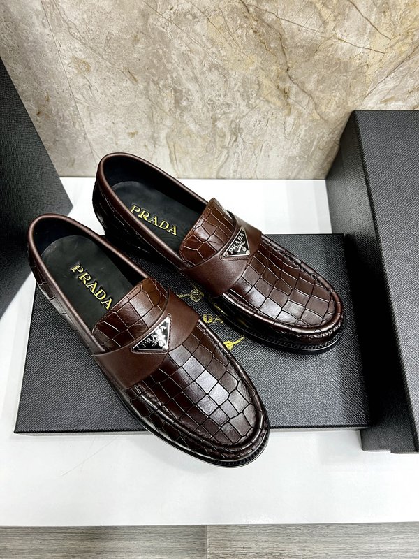 PRADA 남성 개변주 가죽구두 오리진얼 복제 001-227442