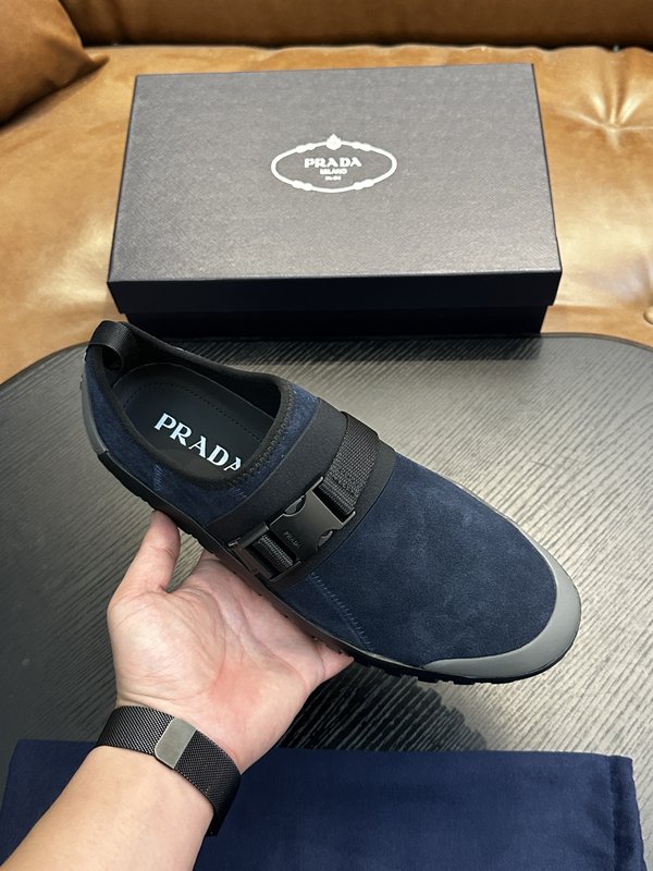 Prada普拉达 남성 나일론 운동화 001-227456