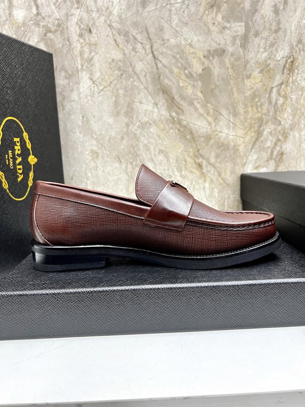 PRADA 남성 수입 송아지 가죽 구두 001-227459