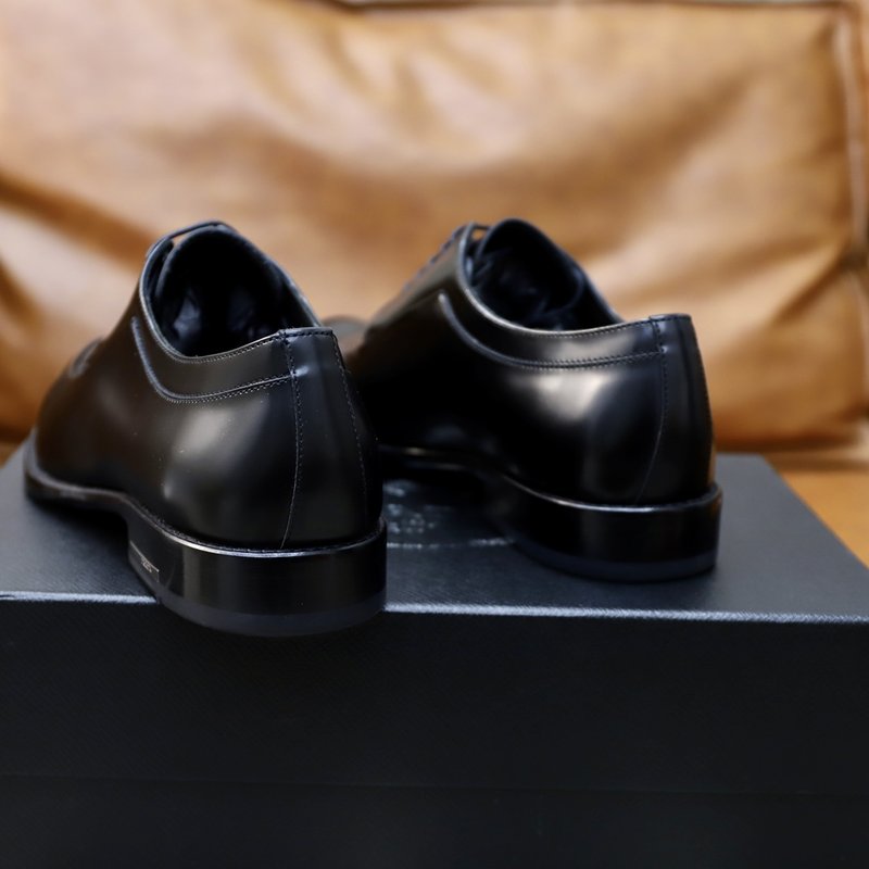 PRADA 신규 남성 비즈니스 가죽 구두 001-227464