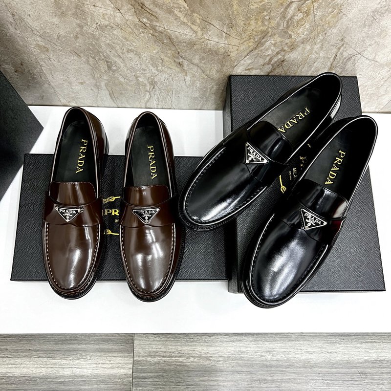 PRADA 남성 수입 송아지 가죽 구두 001-227466