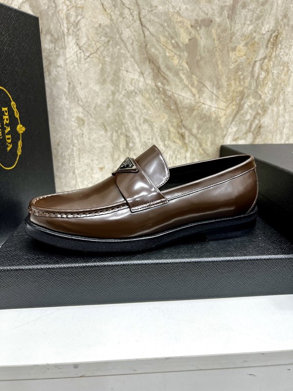 PRADA 남성 하이엔드 가죽 오리지널 복제화 001-227467