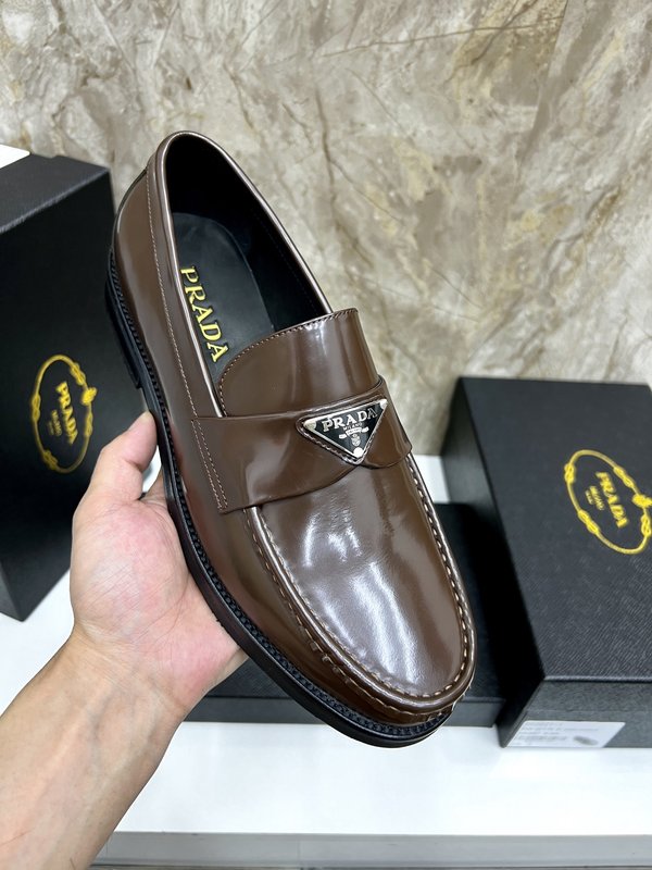 PRADA 남성 하이엔드 가죽 오리지널 복제화 001-227467