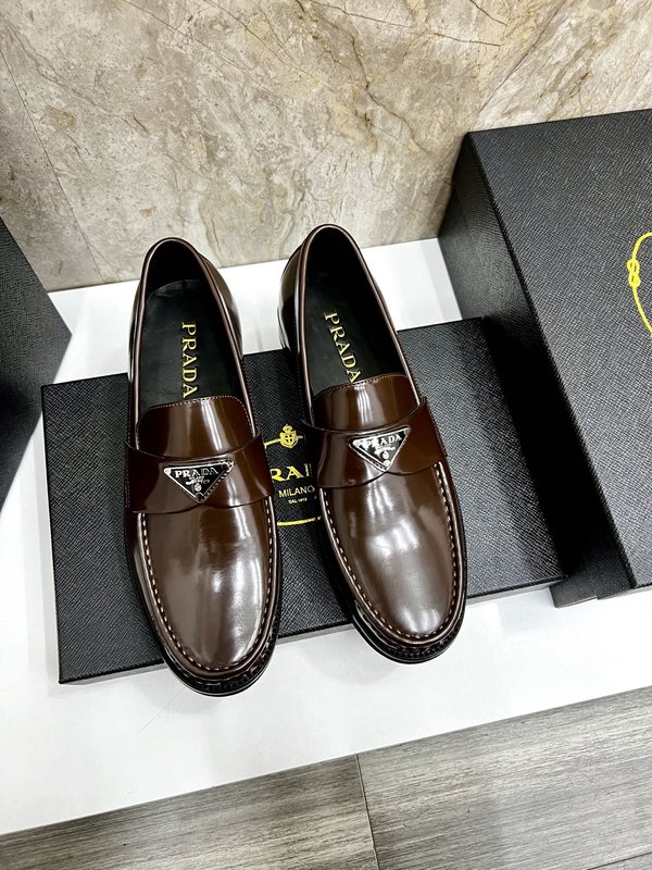 PRADA 남성 하이엔드 가죽 오리지널 복제화 001-227467