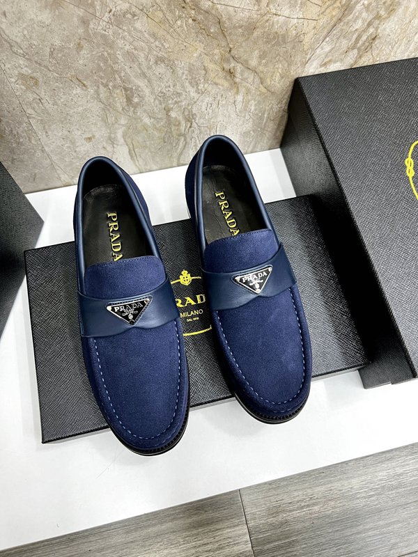 PRADA 남성 수입 송아지 가죽 구두 001-227468
