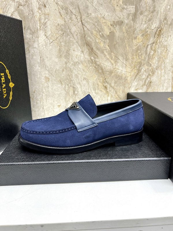 PRADA 남성 수입 송아지 가죽 구두 001-227468