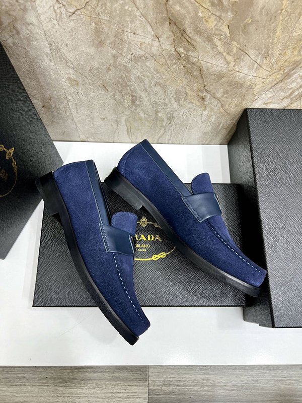 PRADA 남성 수입 송아지 가죽 구두 001-227468