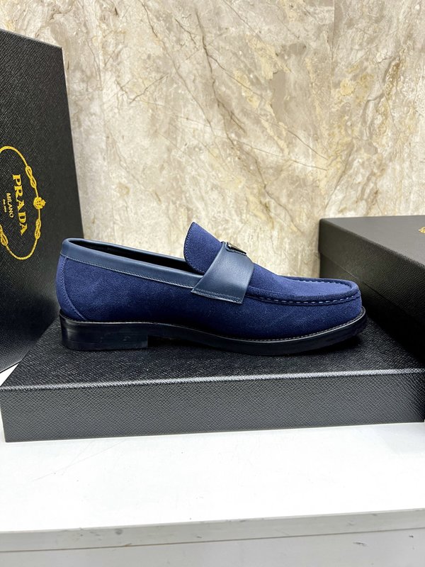 PRADA 남성 수입 송아지 가죽 구두 001-227468