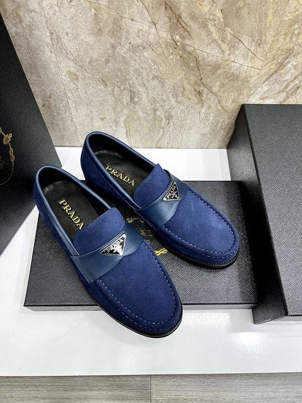 PRADA 남성 수입 송아지 가죽 구두 001-227468