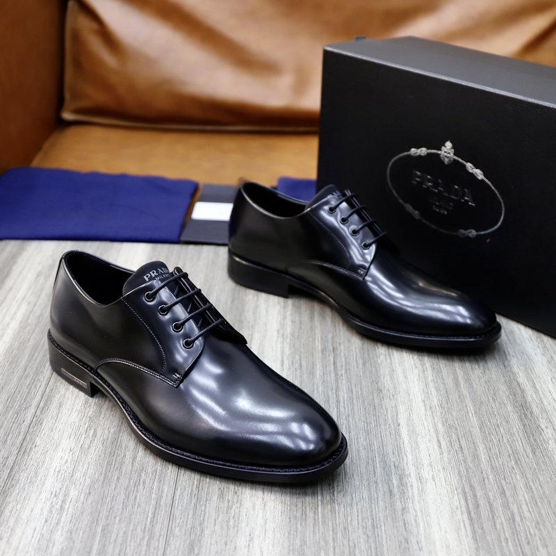 PRADA 남성 비즈니스 소 가죽 구두 001-227470