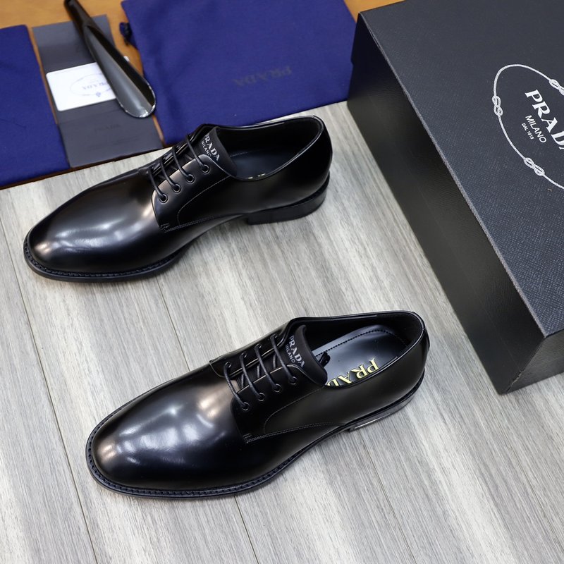 PRADA 남성 비즈니스 소 가죽 구두 001-227470